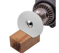 Lame de scie à métaux haute vitesse Mini meuleuse électrique 5PCScie à ruban + jeu de bielles de coupe en acier inoxydable mince for le travail du bois en carbure