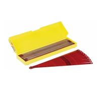 Stanley Lame de scie à métaux 0-15-906 Rubis HSS Molybdène 10 dents Carte 2 lames