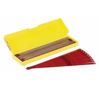 Stanley 0-15-906 Lame de scie à métaux Carte 2 Lames Rubis HSS Molybdène 10 Dents