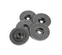 Lame de scie à onglets en bois, roue Abrasive Non tissée, disque de polissage en Fiber de Nylon for métal et acier inoxydable(5Pcs 4 inch)