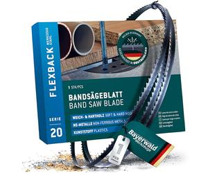 Lame de scie à ruban Bayerwald - 2240 x 10 x 0.65 x 6 / Bois, métaux non ferreux, plastique PVC, tôles fines/bande de scie adaptée à Elektra Beckum et autres
