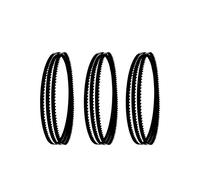 Lame de scie à ruban, Lames de scie à ruban en carbone 1425 mm x 6,35 mm x 0,35 mm, 3, 4, 6, 10, 14 dents par pouce, 1425 mm, accessoires for outils de travail du bois, lot de 3(4 Tpi)