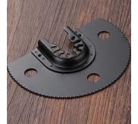 Lame de scie à Segment HCS, 100mm, coupe du bois, outil multifonction oscillant, Semi-circulaire, pour Bosch Fein Dremel, outil électrique de rénovation