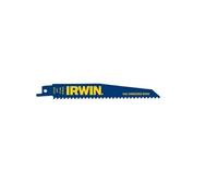 Lame de scie alternative IRWIN 300 mm 6 pouces pour bois avec clous (25 pièces)