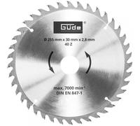 Lame de scie carbure - 255 x 30 mm pour G55258-G55173-G55269-G55262 Güde G55264