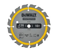 Lame de scie circulaire 136x10 mm 16 dents ATB/délignage angle d'attaque 20 - DT1946-QZ - DEWALT