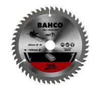 Lame de scie circulaire Ø165 mm 48 dents pour le bois - BAHCO 8501-165-20-48XF