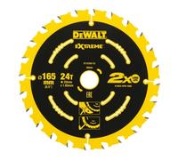Lame de scie circulaire Ø165x20mm 24 dents DT10300-QZ