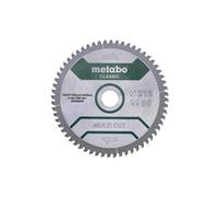 Metabo 628066000 Multi Cut Lame pour scie circulaire - 216 x 30 x 60D Bois/Époxy/Aluminium/Plastique