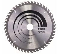 Lame de scie circulaire 235 x 30 x 2,8 mm Optiline Wood pour le bois 48 dents BOSCH 2608640727