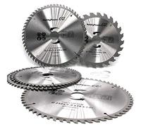 Lame de scie circulaire 250x30 mm à 40 dents - Idéale pour le bois, le hêtre, le bois de charpente, le bois profilé, les panneaux profilés, le plastique - Compatible avec Bosch, Metabo, Einhell, Güde