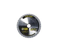 Lame de scie circulaire à onglet et portative bois D. 210 x Al. 25,4 mm x 48 dents