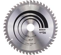 Lame de scie circulaire AD 216mm Z.48 WZ/N perçage 30mm coupe 2,8mm HM BOSCH