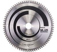 Lame de scie circulaire AD 250mm Z.80 HLTCG largeur de coupe 3,2mm BOSCH