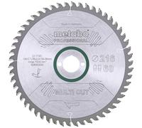 Lame de scie circulaire au carbure Metabo multi cut - professional, 216x30, Z60