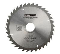 Lame de scie circulaire bois 170 x30/20/16 coupe moyenne 36 dents Erbauer