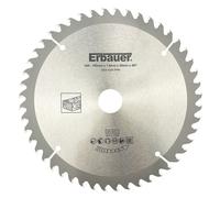 Lame de scie circulaire bois coupe fine 165x20/16 mm Erbauer