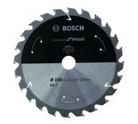 BOSCH Lame de scie circulaire Standard for Wood 165 x 1,5/1 x 20 T48 2608837687