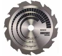 Lame de scie circulaire Construct Wood D235mm pour le bois 16 dents - BOSCH - 2608640636 Noir G