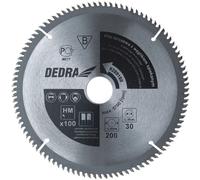 Lame de scie circulaire Dedra 200x30 100z. avec inserts en carbure - H200100