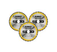 DEWALT Jeu de lames de scie circulaire DEWALT 3 pièces fixes DT1962-QZ Quantité:1