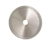 Lame de scie circulaire diamantée, 1 pièce, disque de coupe sans dents pour couper le verre, le jade, les bijoux, l'agate et les pierres précieuses (8 Inch/25MM)