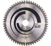 Lame de scie circulaire diametre 216 x 30 x 2,5 mm multimatériaux - 60 dents - BOSCH - 2608640446