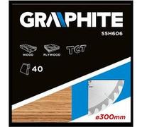 Lame de scie circulaire 55H606 pour bois TCT 300 mm