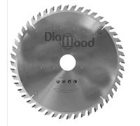 Lame de Scie Circulaire HM D. 160 x Al. 30 x ép. 2.6/1.6 mm x Z48 Alt pour Bois - Diamwood