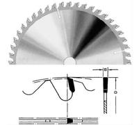 Lame de scie circulaire HM Güde 500x30x3,6mm 40 dents