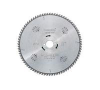 Lame de scie circulaire HW/CT - 216 x 30 mm - 64 dents - denture plate et trapézoïdale - 10° - 628063000