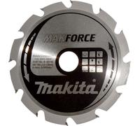 Lame de scie circulaire Makita, MAKFORCE, TCT TCT - 190 x 30 mm - 12 dents - Bois