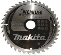Lame de scie circulaire Makita SPECIALIZED TCT T.C.T. - 190 x 30 mm - 40 dents - Bois avec clous