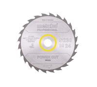 Lame de scie circulaire METABO Pro "Power Cut Wood" 628011000 - HW/CT - 230x30mm - 24WZ - 20°