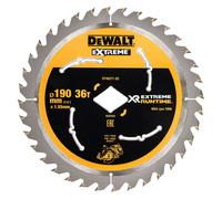 Lame de scie circulaire portative carbure XR Runtime 190 mm, 36 dents - DT40271-QZ - DEWALT