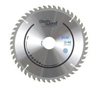 Lame de scie circulaire portative HM universelle D. 190 x Al. 30 x ép. 2,2/1,4 mm x Z48 Alt pour bois - Diamwood