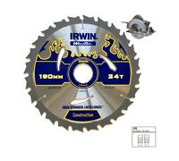 Lame de scie circulaire portative Weldtec Ø 190x30 mm 24 dents