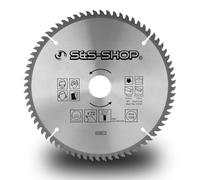 Lame de scie circulaire pour aluminium et plastique - Ø 210 x 30 mm, 72 dents, HM - pour scie circulaire à main et scie circulaire de table, aiguisée avec précision, adaptateur inclus, max. 7200 tr