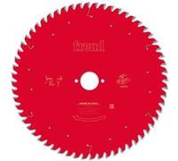 Lame pour scie circulaire portative FREUD - Ø250 2,8/1,8 AL30 Z60 BA 10° - F03FS09776 -FR23W003T