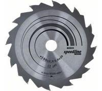 Lame de scie circulaire Speedline Wood AD 160mm Z.12 ATB/FT perçage 20mm coupe 2,2mm