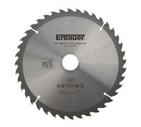 Lame de scie circulaire TCT 216 x 30mm 40 dents Erbauer