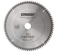 Lame de scie circulaire TCT 254 x 2,5 x 30mm 80 dents Erbauer