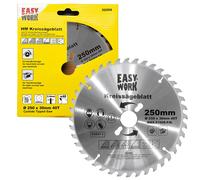Lame De Scie Circulaire Universelle 250 X 30 X 2 Mm 40 Dents Pour Bois Métal Etc