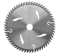 Lame de scie circulaire universelle en carbure de tungstène pour le travail du bois, disque à tronçonner multifonction pour nervurer et trancher transversal (165 mm x 20 x 40T)