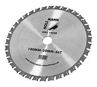 Holzmann Lame de scie circulaire TCT 180x1,9/1,6x20xZ36 MKS180SB