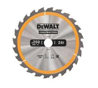 Lame de scie DeWALT (idéale pour les scies FLEXVOLT) ATB 10°, 250 x 30 mm, 24 dents DT1956