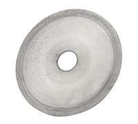 Lame de scie diamantée lapidaire, haute résistance, roue de disque de coupe durable pour verre, cristal, pierres précieuses, bijoux, artisanat, matériau de traitement, taille du (Tablette édentée