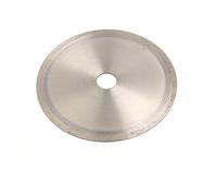 Lame de scie diamantée ultra fine for une coupe précise du jade, des pierres précieuses, de l'agate et des cristaux (110-450 mm, épaisseur 0,5-1 mm)(450x25x1.2mm)