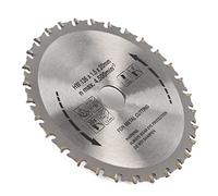 Lame de scie disque de coupe circulaire en métal en acier rapide 136 mm de diamètre 30 dents pour scies circulaires scies à onglets scies de table scies à bras radial outil de