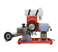 Lame de scie électrique 250 W - Affûteuse de lame de scie circulaire - Angle réglable ± 20 ° - Avec réservoir d'eau de 1 l - Dimensions du disque abrasif : 125 x 32 x 8 mm - 2800 tr/min